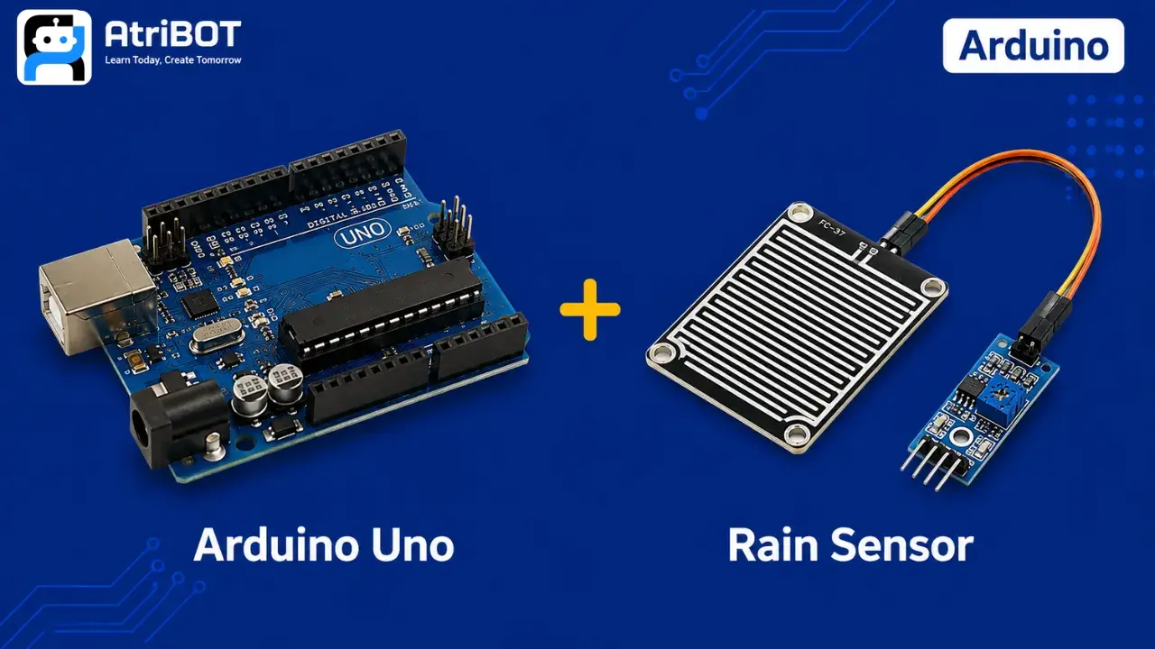 Rain Sensor with Arduino UNO